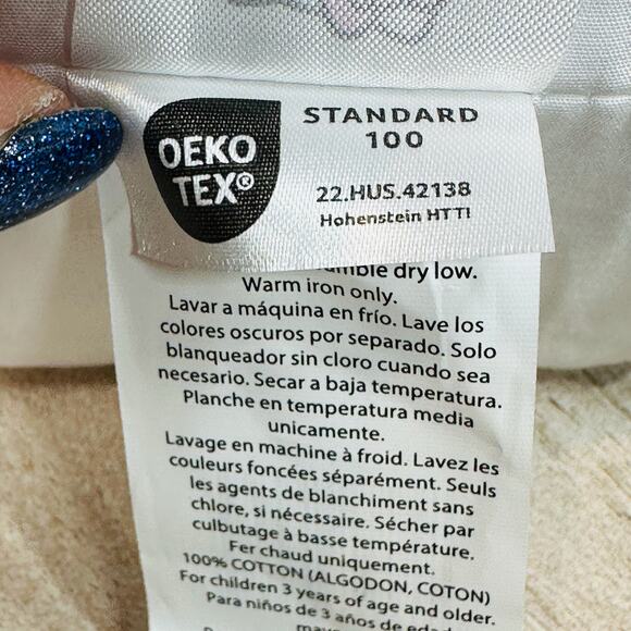 Hello Kitty 2024 100% Cotton 4 Piece Full Sheet Set NWT OEKO TEX Sanrio Pink - Picture 12 of 14